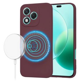  Honor 400 Lite Szilva Piros Techsuit SoftFlex MagSafe tok