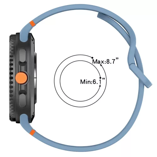 Techsuit - Óraszíj 22mm (W079) - Samsung Galaxy Watch8 40mm/Watch8 4-5949419318847 5 kép