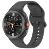 Techsuit - 22 mm-es óraszíj (W079) - Samsung Galaxy Watch8 40mm/Watch8 44mm/Watch8 Classic/Ultra 2 - Grafitkarbon