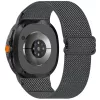 Techsuit - 22 mm-es óraszíj (W080) - Samsung Galaxy Watch8 40mm/Watch8 44mm/Watch8 Classic/Ultra 2 - Grafit Mozaik