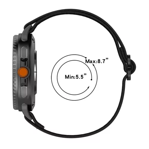 Techsuit - 22 mm-es óraszíj (W080) - Samsung Galaxy Watch8 40mm/Watc-5949419318786 5 kép
