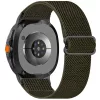 Techsuit - Óraszíj 22mm (W080) - Samsung Galaxy Watch8 40mm/Watch8 44mm/Watch8 Classic/Ultra 2 - Sötét Moha