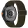 Techsuit - Óraszíj 22mm (W080) - Samsung Galaxy Watch8 40mm/Watch8 44mm/Watch8 Classic/Ultra 2 - Sötét Moha