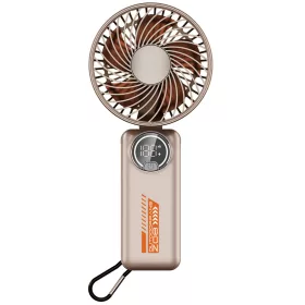Techsuit - Prémium Mini Kézi Ventilátor (Z8) - LED Digitális Kijel-5949419319127 1 kép