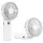Techsuit - Prémium Mini Kézi Ventilátor (M12) - LED Digitális Kije-5949419319110 1 kép