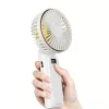 Techsuit - Prémium Mini Kézi Ventilátor (M12) - LED Digitális Kije-5949419319110 2 kép