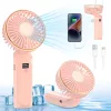 Techsuit - Prémium Mini Kézi Ventilátor (M12) - LED Digitális Kije-5949419319110 3 kép