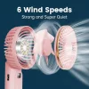 Techsuit - Prémium Mini Kézi Ventilátor (M12) - LED Digitális Kije-5949419319110 7 kép