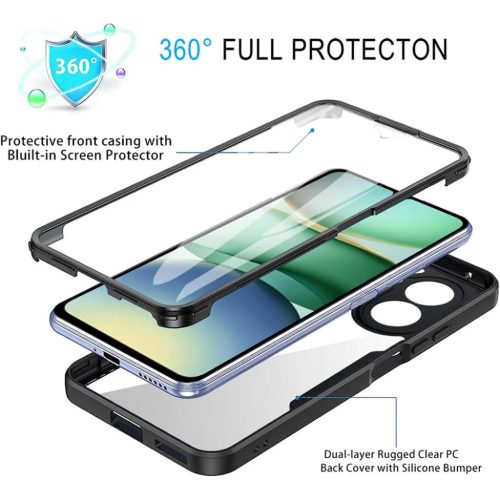  Techsuit - ColorVerse 360 Sorozat + Képernyővédő - Xiaomi Redmi A-5949419319516 5 kép