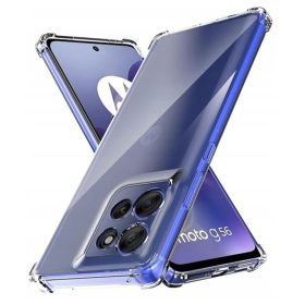   Motorola Moto G56 - Techsuit ütésálló átlátszó szilikon tok - Átlátszó