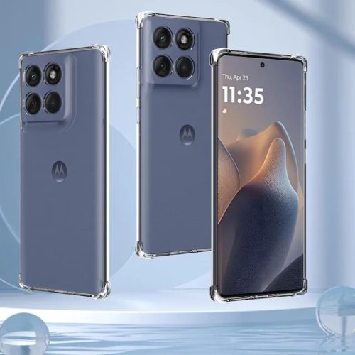 Motorola Moto G56 - Techsuit ütésálló átlátszó szilikon tok - �-5949419319370 5 kép