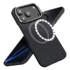  iPhone 17 Pro Fekete MagSafe Aramid Szálas Techsuit Tok