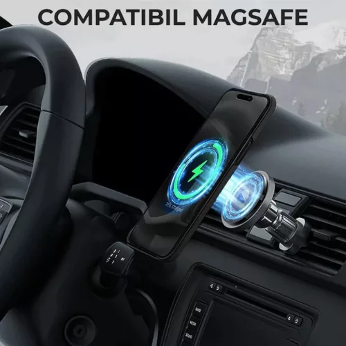  iPhone 17 Pro Fekete MagSafe Aramid Szálas Techsuit Tok-5949419319905 3 kép
