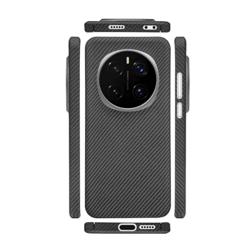 Techsuit - Aramid Szálas MagSafe Tok - Honor Magic7 Pro - Fekete tok-5949419319844 2 kép
