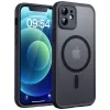 iPhone 12 Techsuit - PureFrost MagSafe - Matt Fekete tok