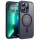 iPhone 11 Pro Techsuit MagSafe - PureFrost - Fekete Matt. tok