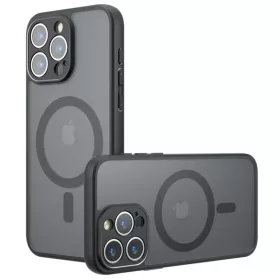 iPhone 14 Pro Techsuit - PureFrost MagSafe tok - Matt Fekete
