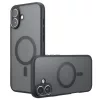 iPhone 16 Techsuit - PureFrost MagSafe - Jeges Fekete tok