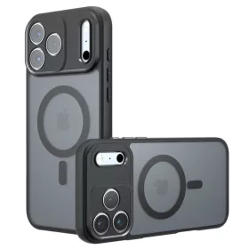  iPhone 17 Pro Matt Fekete MagSafe tok Techsuit PureFrost