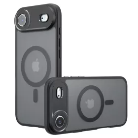  iPhone 17 Air Matt Fekete - Techsuit PureFrost MagSafe tok