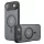  iPhone 17 Air Matt Fekete - Techsuit PureFrost MagSafe tok