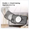 iPhone 17 Air Matt Fekete - Techsuit PureFrost MagSafe tok-5949419321212 6 kép