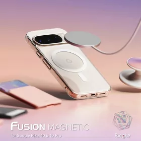 Ringke - Fusion MagSafe - Google Pixel 10 / 10 Pro - Átlátszó tok-8800293857013 2 kép