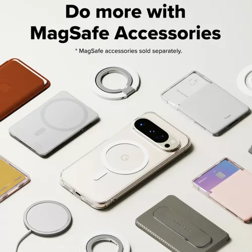 Ringke - Fusion MagSafe - Google Pixel 10 / 10 Pro - Átlátszó tok-8800293857013 7 kép