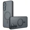 Techsuit PureFrost MagSafe tok Samsung Galaxy A55 5G - Fagyos Fekete