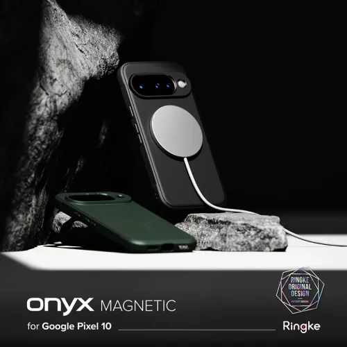 Ringke - Onyx MagSafe - Google Pixel 10 - Sötétzöld tok-8800293857433 2 kép