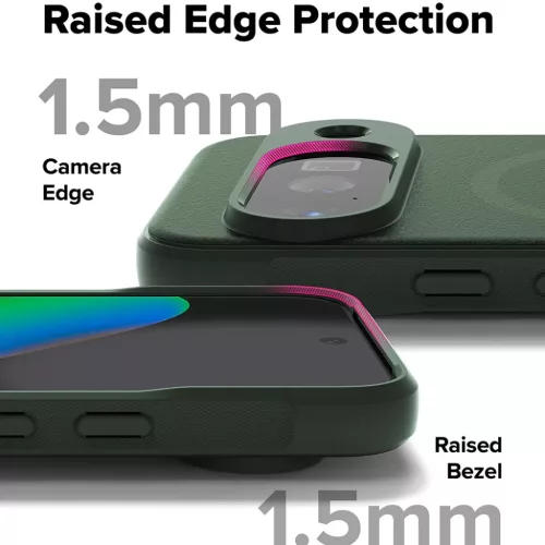 Ringke - Onyx MagSafe - Google Pixel 10 - Sötétzöld tok-8800293857433 3 kép