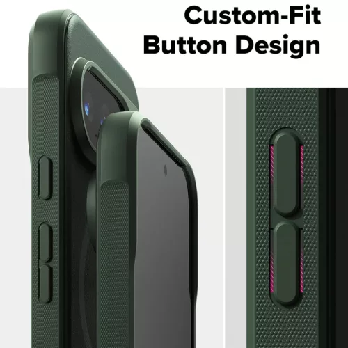Ringke - Onyx MagSafe - Google Pixel 10 - Sötétzöld tok-8800293857433 4 kép