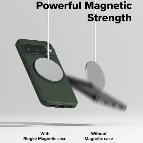 Ringke - Onyx MagSafe - Google Pixel 10 - Sötétzöld tok-8800293857433 6 kép
