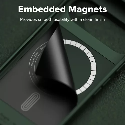 Ringke - Onyx MagSafe - Google Pixel 10 - Sötétzöld tok-8800293857433 7 kép