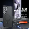  Samsung Galaxy S25 Ultra PureFrost MagSafe Techsuit Fagyos Fekete tok-5949419320963 2 kép