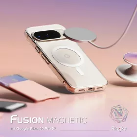 Ringke - Fusion MagSafe - Google Pixel 10 Pro XL - Átlátszó tok-8800293856740 2 kép