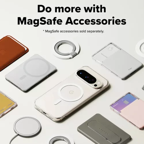 Ringke - Fusion MagSafe - Google Pixel 10 Pro XL - Átlátszó tok-8800293856740 3 kép