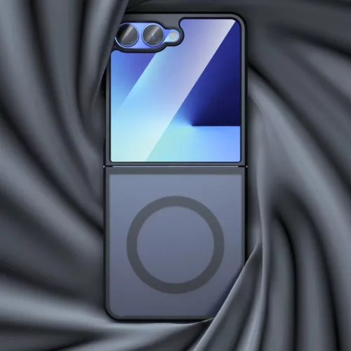  Samsung Galaxy Z Flip7 Jeges Fekete Techsuit PureFrost MagSafe tok-5949419320901 4 kép