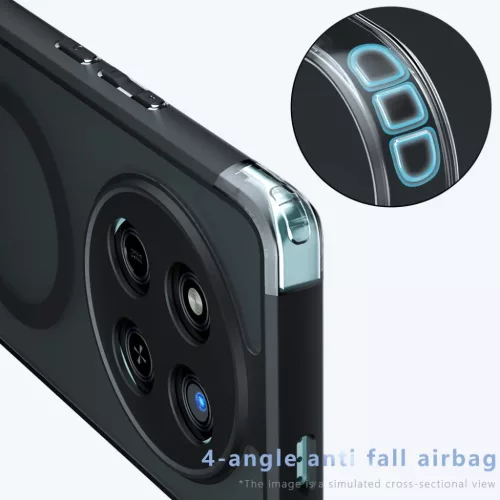  Honor 400 Pro Matt fekete Techsuit PureFrost MagSafe tok-5949419320741 4 kép