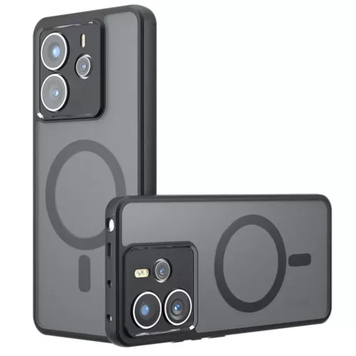 MagSafe Techsuit - Xiaomi Redmi Note 14 5G kompatibilis tok - Frosted -5949419320598 1 kép