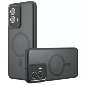  Motorola Moto G85 Techsuit - PureFrost MagSafe - Matt Fekete. tok