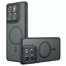   Motorola Edge 60 Pro - Techsuit - PureFrost MagSafe - Matt Fekete tok