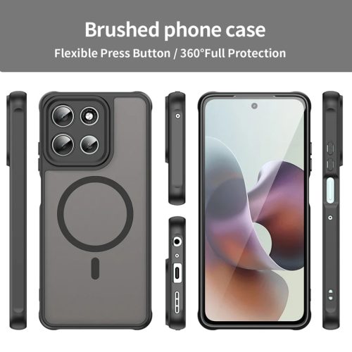 Motorola Moto G56 Techsuit HaloFrost II MagSafe - Fekete tok-5949419321557 5 kép