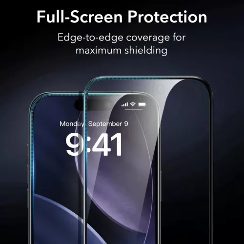  iPhone 17 Air Fekete ESR Privacy Armorite UltraFit Képernyővédő (-4894240284438 2 kép