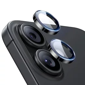    iPhone 16 / iPhone 16 Plus / iPhone 17 Fekete ESR Armorite Kameralencse védő (2 darabos csomag) üvegfólia