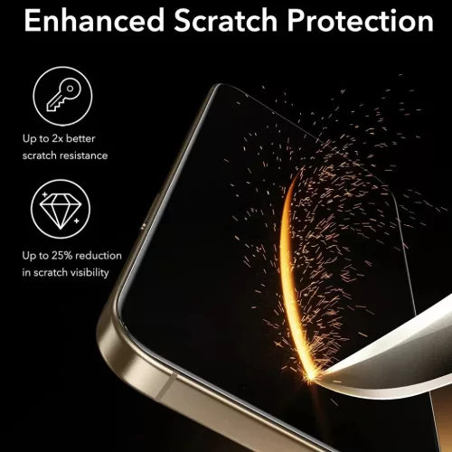 iPhone 17 / iPhone 16 Pro Clear ESR Corning UltraFit (3 darabos készl-4894240285053 2 kép