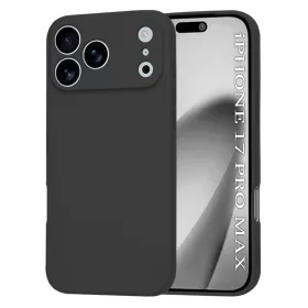  iPhone 17 Pro Max Fekete Techsuit SoftFlex MagSafe tok