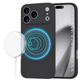  iPhone 17 Pro Max Fekete Techsuit SoftFlex MagSafe tok-5949419322400 2 kép