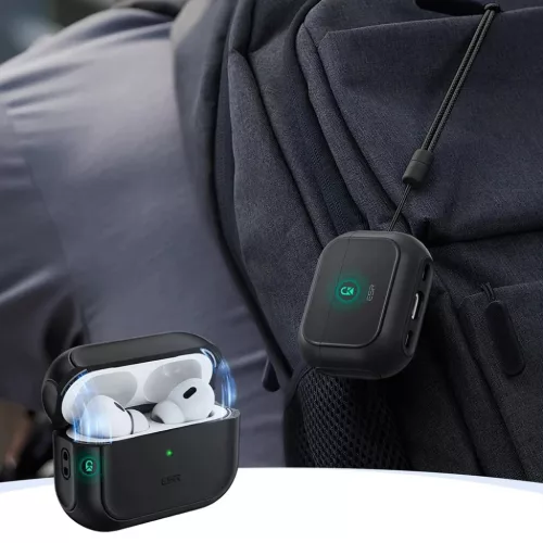 Apple AirPods Pro 3 - ESR - Orbit Hybrid HaloLock tok fekete-4894240289105 1 kép
