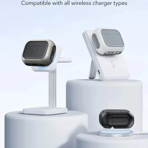 Apple AirPods Pro 3 - ESR - Orbit Hybrid HaloLock tok fekete-4894240289105 5 kép